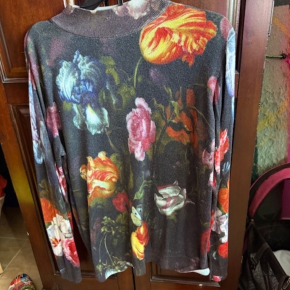 Desigual Flowered sweater size XXL - Picture 5 of 5